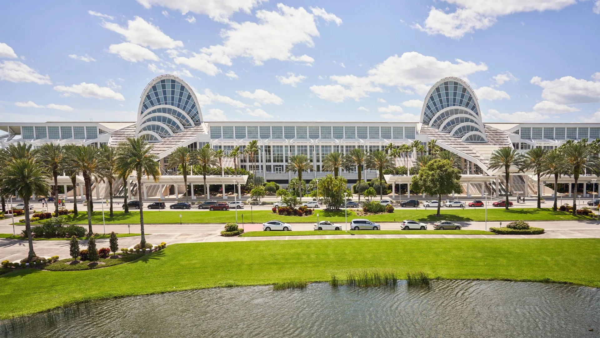 The Orange County Convention Center in Orlando